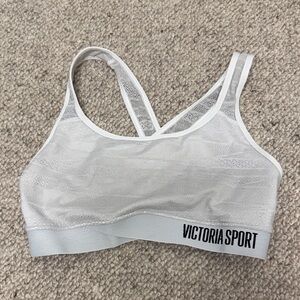 Victoria's Secret White Sports Bra